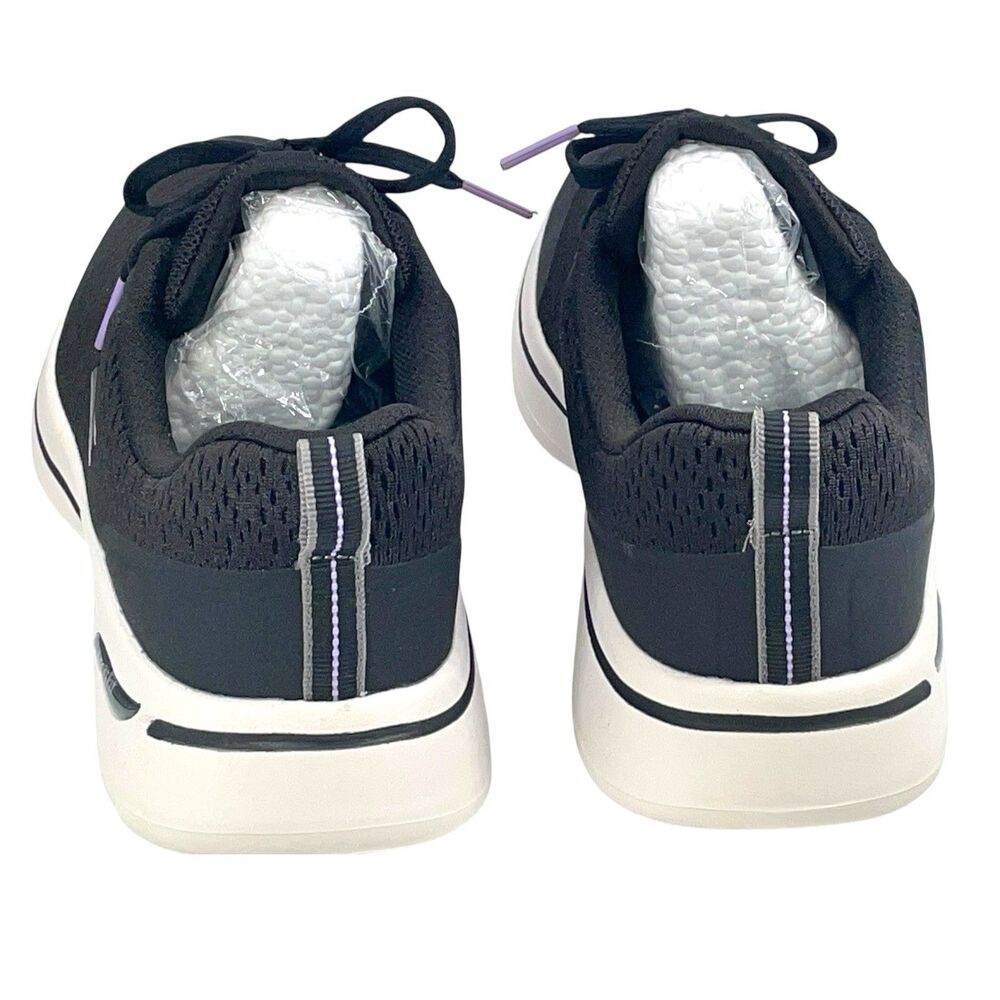 Skechers Glide Step Athletic Running Sneakers Women's Black Mesh Low Top Size 8 - Picture 4 of 7